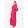 Dreams & Co. Plus Size Long Terry Robe - 4 of 4