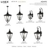 Livex Lighting Adams 4 - Light Post Light in  Black/Brushed Nickel - 3 of 4