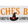 31" Halloween “Witches Brew" Metal Wall Sign - 3 of 4