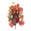 Mixed Fall Foliage Leaf Stem (Set of 2) - 3 of 3
