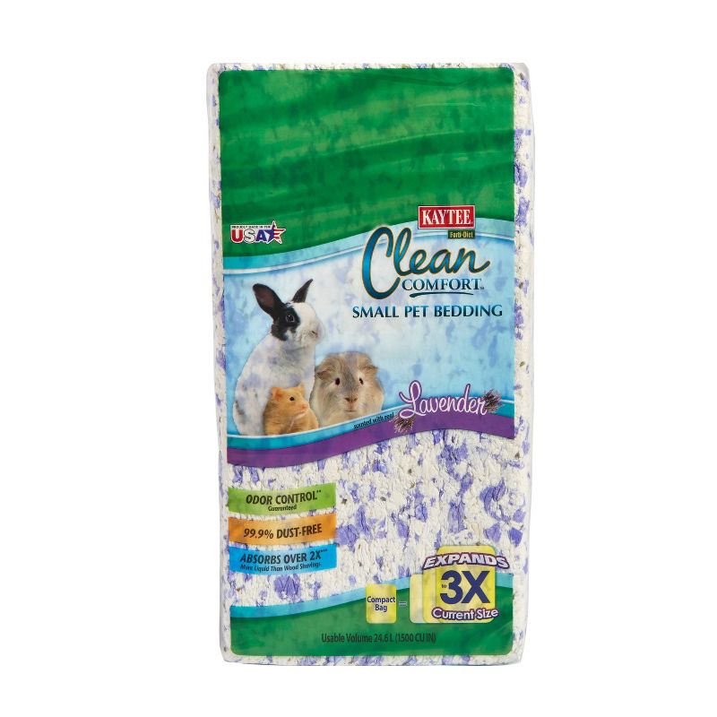 Kaytee Clean Comfort Small Pet Bedding Lavender - 24.6L, 1 of 8