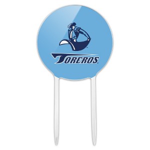 University of San Diego Toreros Acrylic Cake Topper Party Decoration for Wedding Anniversary Birthday Graduation - 1 of 4