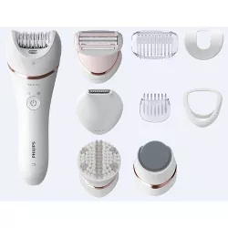 Philips Series 8000 Women's Rechargeable 5-in-1 Shaver, Trimmer, Pedicure and Exfoliator - BRE740/14