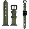 Worryfree Gadgets Leather  Apple Watch, Band for iWatch Series 8 7 6 5 4 3 2 1 Genuine Leather Replacement Band Bracelet Smart iWatch Accessories - 2 of 4
