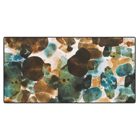 Marta Barragan Camarasa Splashes autumn whisper Desk Mat - image 1 of 4