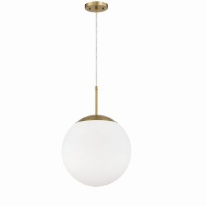 Craftmade Lighting Gaze 1 - Light Pendant in  Satin Brass - 1 of 1