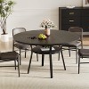 Dining Table for 4,47''Kitchen Table,Round Dining Table with Storage Shelf for Dining Room(Table Only) - 2 of 4