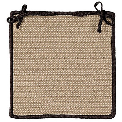 Colonial Mills Boat House - Brown Chair Pad, 1 Pc