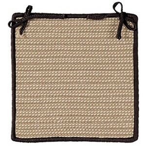 Colonial Mills Boat House - Brown Chair Pad, 1 Pc - 1 of 2