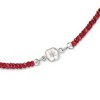 Ross-Simons 90.00 ct. t.w. Ruby Bead Necklace With Sterling Silver - 3 of 4