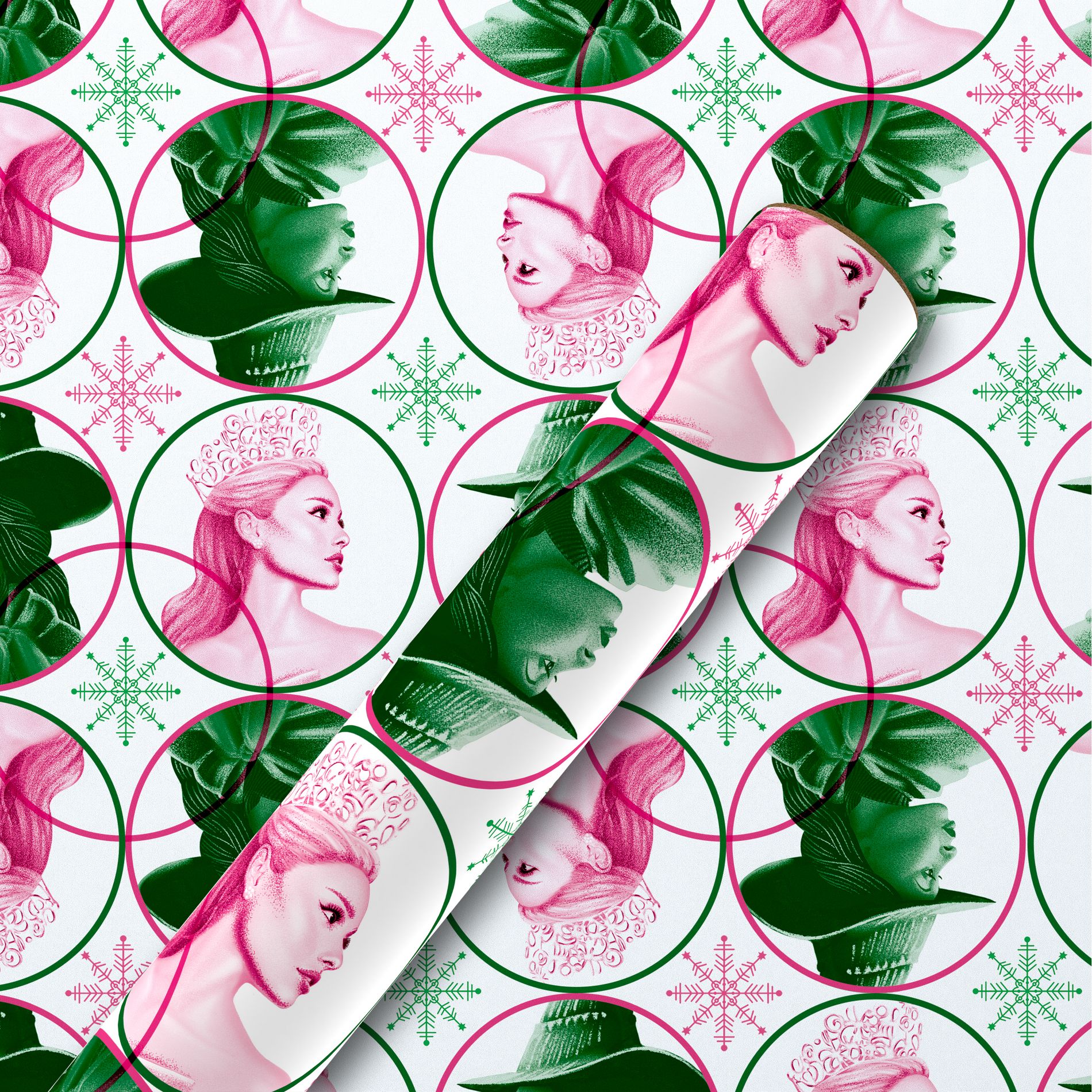 American Greetings 25 sq ft Wicked White Kraft Gift Wrap