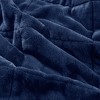 Gulches Sapphire Crest [Navy] Smart Temperature Down Alternative Microfiber 66x90 TwinTwinXL Blanket Blanket - 4 of 4