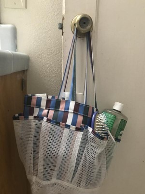 Mesh Shower Caddy Striped - Room Essentials™