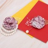 Unique Bargains Wristlet Packing List Artificial Flowers for Wedding Party 2 Pcs - 2 of 4