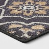 4'x5'6 Solid Washable Accent Rug Gray - Made By Design™ : Target