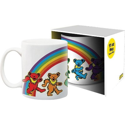 NMR Distribution Grateful Dead Dancing Bears 11 Ounce Ceramic Mug