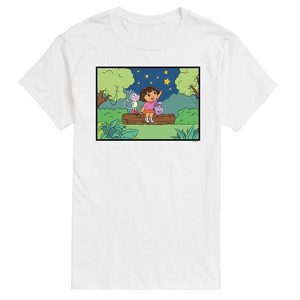 Men's - Dora the Explorer - Boots Stars Short Sleeve Graphic T-Shirt - 1 of 3