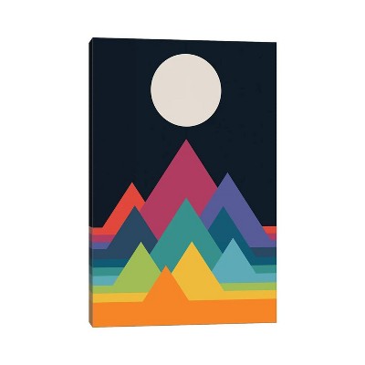 iCanvas Whimsical Mountains by Andy Westface Canvas Print Wall Art