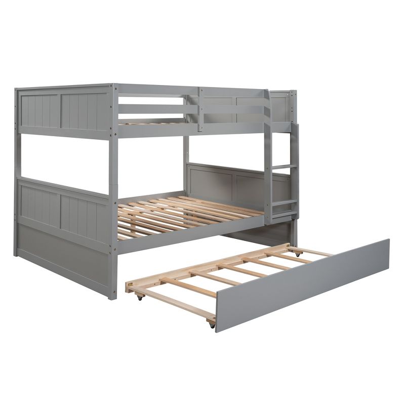 Full Over Full Bunk Bed with Twin Size Trundle-ModernLuxe, 4 of 12
