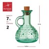 Bormioli Rocco Country Home Olivia Oil Bottle - Set of 2 - 2 of 4