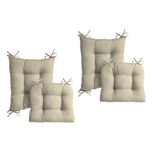 ARDEN Plush Indoor/Outdoor Rocking Chair Cushion Set - 1 of 1