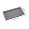 Unique Bargains Silicone Waterproof Anti-slip Bathroom Soap Dispenser Tray - 2 of 4