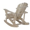 Saint Birch Adirondack Wooden Rocking Chair - image 3 of 4