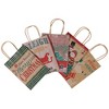 Lindy Bowman Pack of 15 Assorted Medium Christmas Gift Bags with Handle - 4 of 4