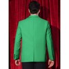 INSPIRE CHIC Men's Classic Peak Lapel Single Breasted Business Suit Jackets - 3 of 4