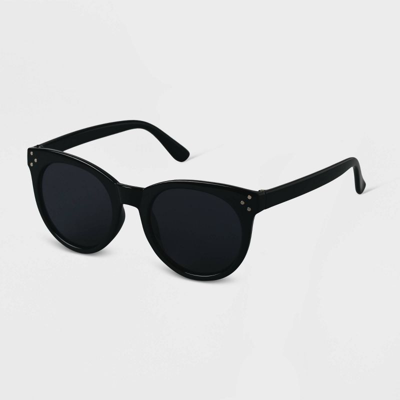 Women's Plastic Round Sunglasses - A New Day™, 2 of 5