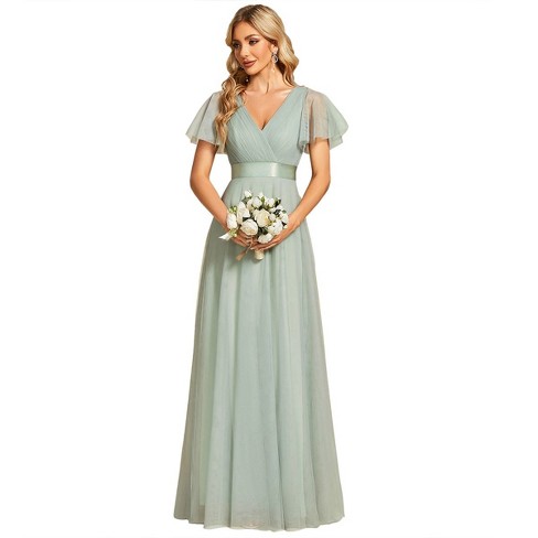 Mint Green Plus Size Mother Of Bride Dresses Ep07962 20 Target