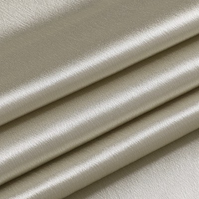 Beige Faux Silk Sheer Rod Pocket Window Panel