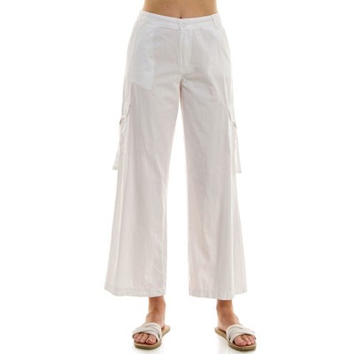 Derek Heart Womens Mid Rise Relaxed Cargo