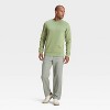 Men's Big & Tall Every Wear Fleece Crewneck Sweatshirt - Goodfellow & Co™ - 3 of 3