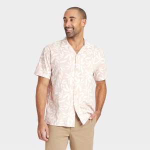 Men's Vacay Short Sleeve Challis Camp Shirt - Goodfellow & Co™ - 1 of 3