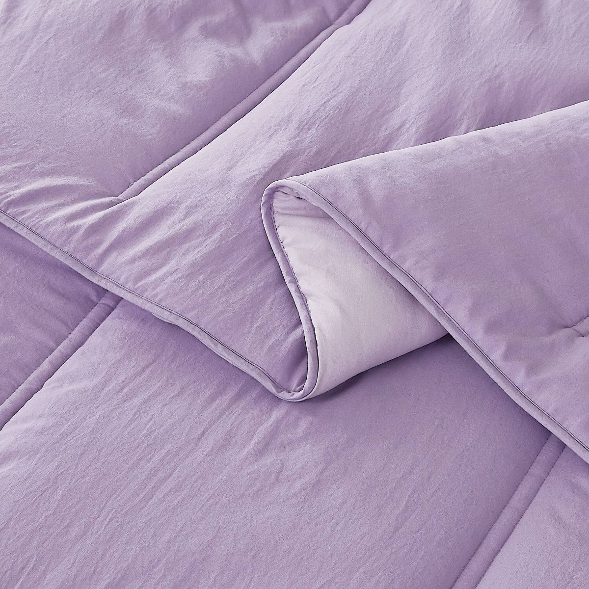 Lush Decor Full/Queen Oslo Bed Blankets Lavender 3pc set - thumbnail 6