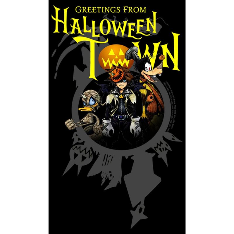Juniors Womens Kingdom Hearts 1 Costume Party T-Shirt, 2 of 5