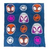 Spidey & His Amazing Friends Spidey Friends 50x60 Feather Knit Throw - 3 of 4