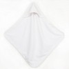 American Soft Linen Turkish Baby Hooded Bath Towel Set, 100% Cotton Soft Fluffy Baby Hooded Shower Towels - 2 of 4