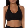 Smart & Sexy Women's Comfort Cotton Plunge Bralette - 2 of 4