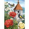 Home Sweet Birdhouse Spring House Flag Floral 28" x 40" Briarwood Lane - 3 of 4