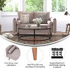 Taylor & Logan Avalon Upholstered Loveseat - 2 of 4