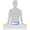 DMI Leg and Foot Elevation Pillow with Adjustable Hook and Loop, Blue - 2 of 2