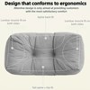 Kumasinova Premium Lumbar Support Body Pillow,Adjustable Bed Pillows with 100% Natural Cotton,Ideal Couch Pillows for Sleeping Setup - 4 of 4