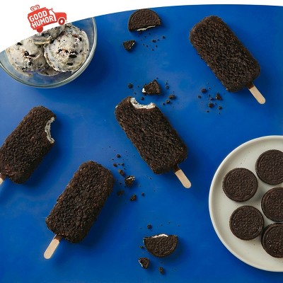 Good Humor Cookies & Crème Frozen Dessert Bars - 16.5oz/6ct