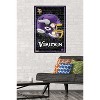 Trends International NFL Minnesota Vikings - Neon Helmet 23 Unframed Wall Poster Prints - 2 of 4