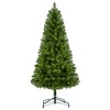 Moda Furnishings 7FT Unlit Artificial Christmas Tree with 775 Tips Full PVC Branches with Sturdy Metal Stand for Indoor Home Decoration - 3 of 4