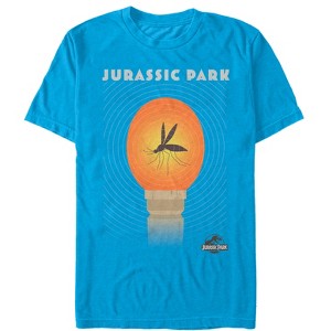 Men's Jurassic Park Mosquito Dinosaur DNA Stored In Amber T-Shirt - 1 of 4