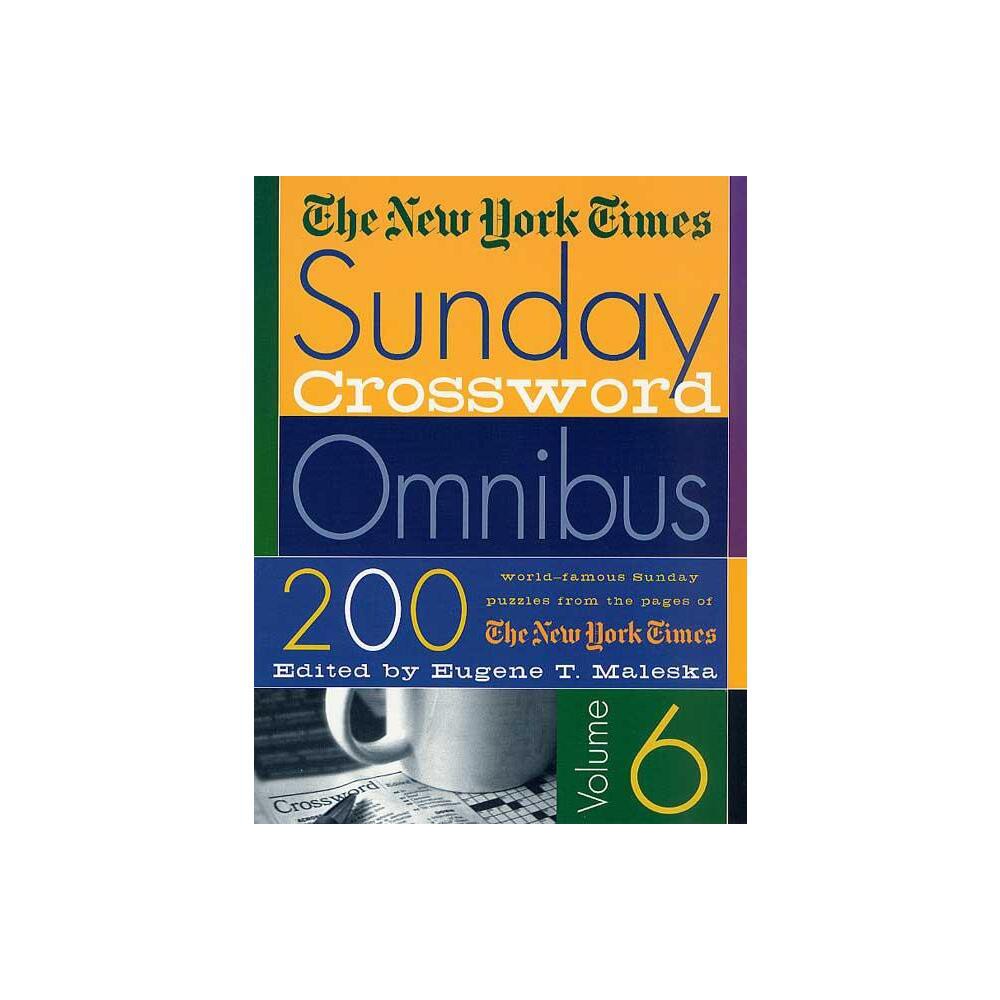 ISBN 9780312289133 product image for The New York Times Sunday Crossword Omnibus - (New York Times Sunday Crossword P | upcitemdb.com