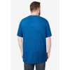 KingSize Shrink-Less Lightweight Longer-Length Crewneck Pocket T-Shirt - 3 of 4